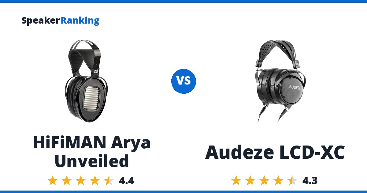HiFiMAN Arya Unveiled vs Audeze LCD-XC