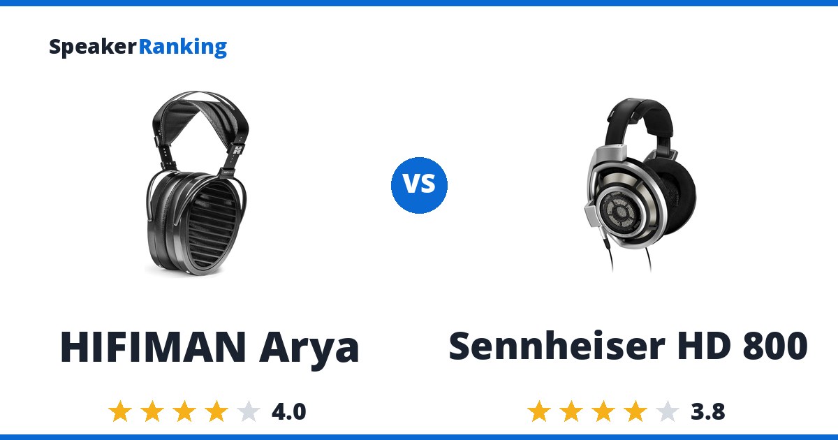 HIFIMAN Arya vs Sennheiser HD 800