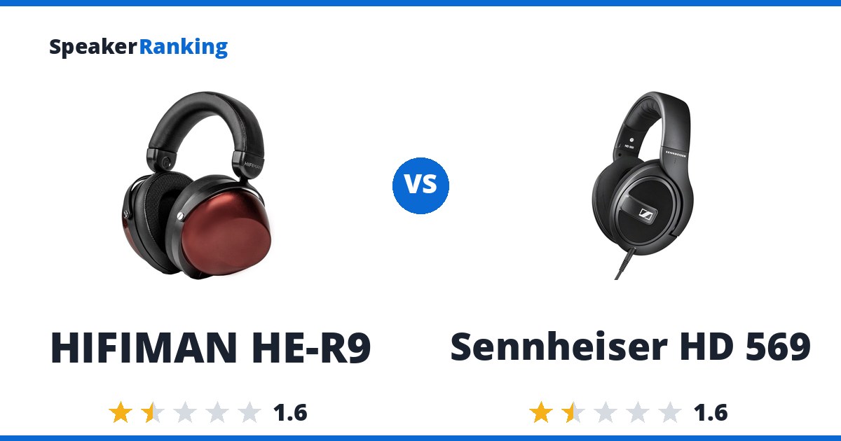 HIFIMAN HE-R9 vs Sennheiser HD 569