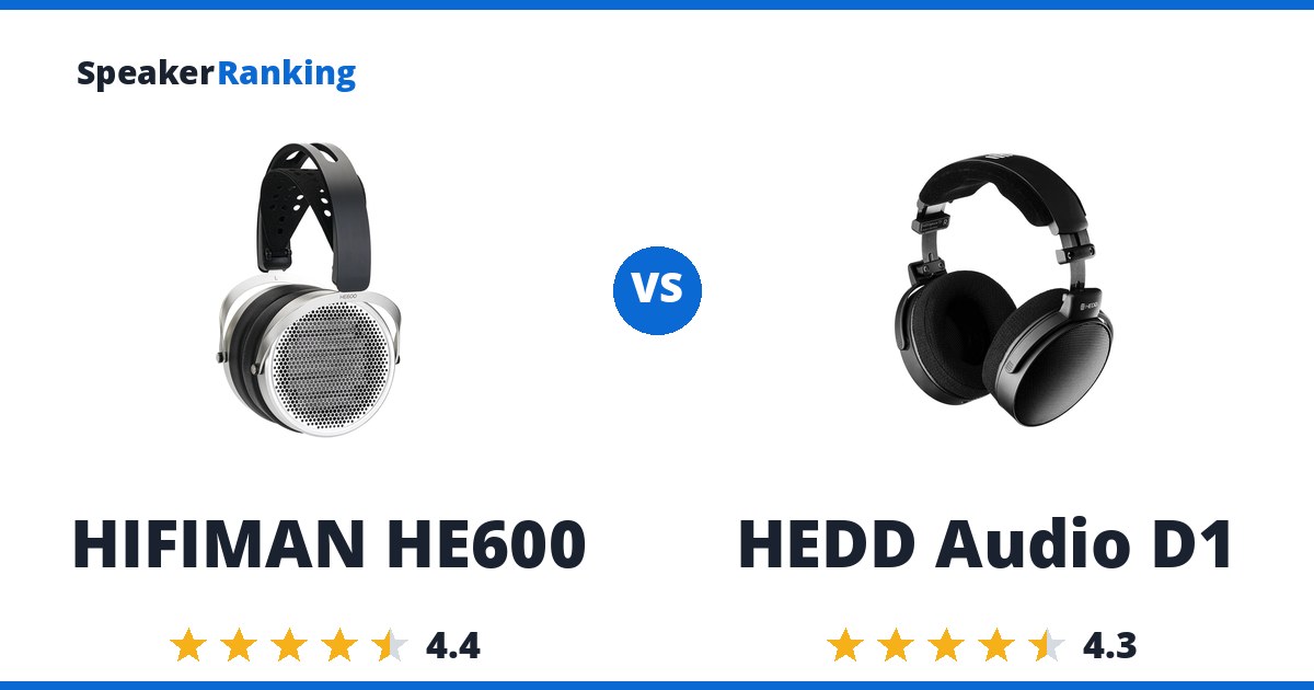 HIFIMAN HE600 vs HEDD Audio D1