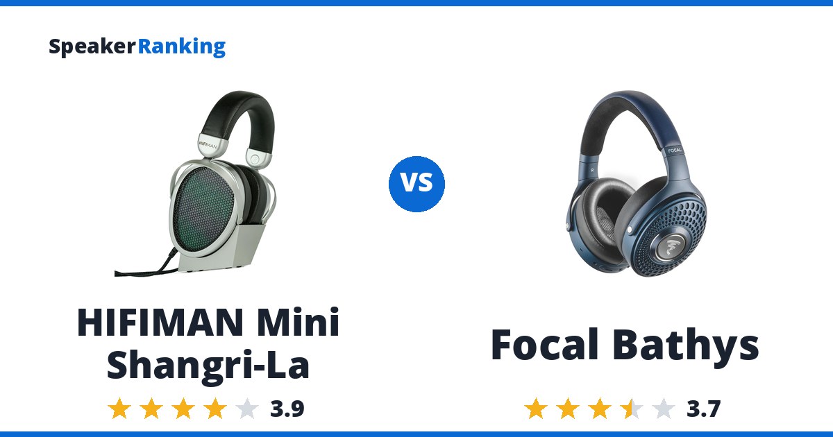 HIFIMAN Mini Shangri-La vs Focal Bathys