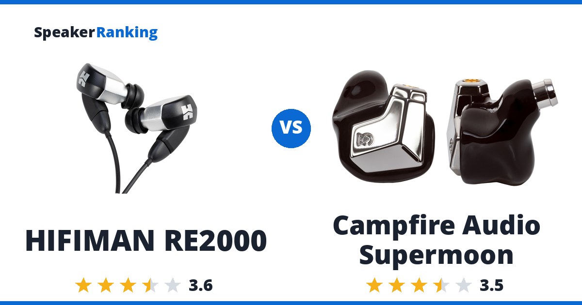 HIFIMAN RE2000 vs Campfire Audio Supermoon