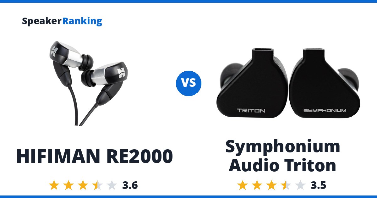 HIFIMAN RE2000 vs Symphonium Audio Triton