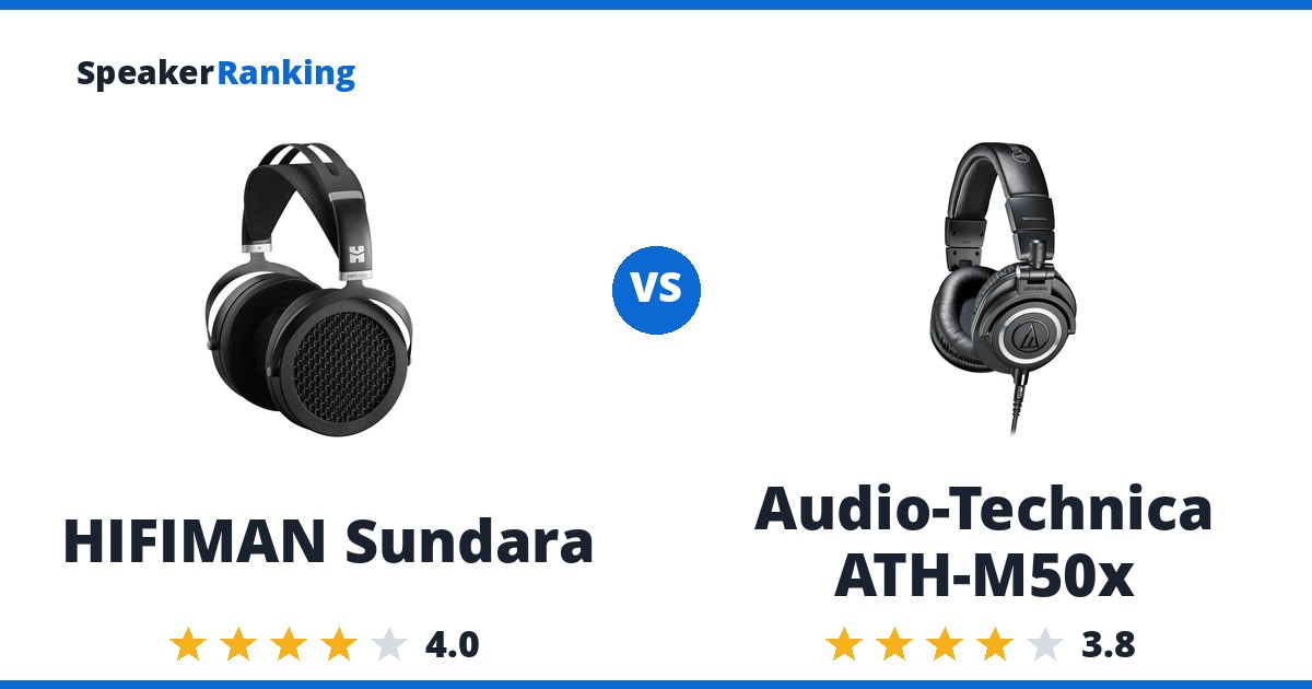 HIFIMAN Sundara vs Audio-Technica ATH-M50x