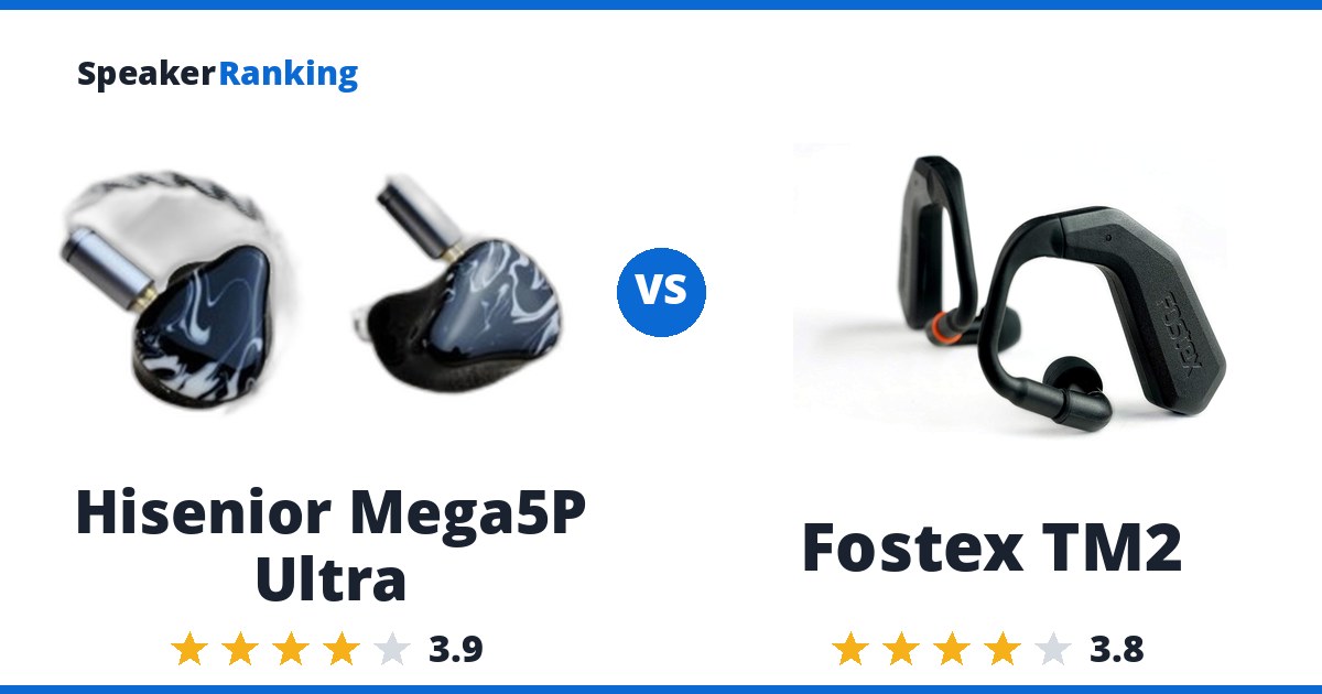 Hisenior Mega5P Ultra vs Fostex TM2