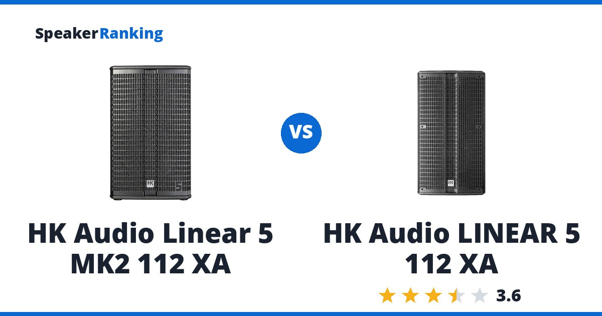 HK Audio Linear 5 MK2 112 XA vs HK Audio LINEAR 5 112 XA