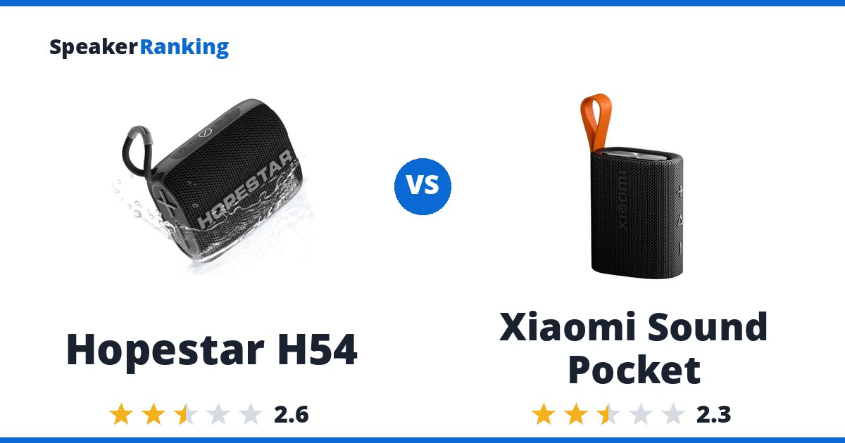 Hopestar H54 vs Xiaomi Sound Pocket
