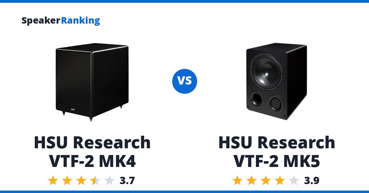 HSU Research VTF-2 MK4 vs HSU Research VTF-2 MK5