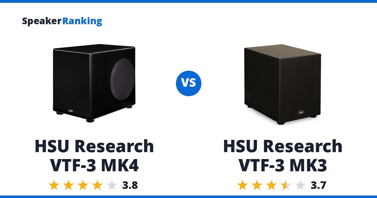 HSU Research VTF-3 MK4 vs HSU Research VTF-3 MK3