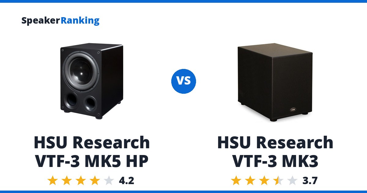 HSU Research VTF-3 MK5 HP vs HSU Research VTF-3 MK3
