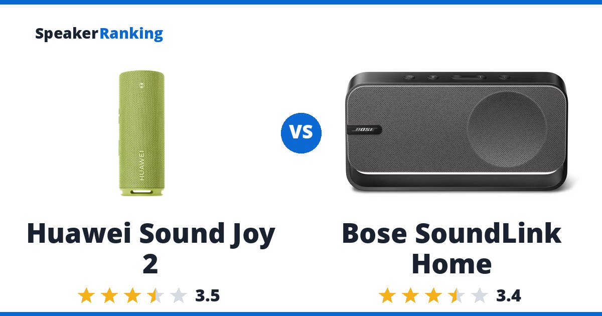 Huawei Sound Joy 2 vs Bose SoundLink Home