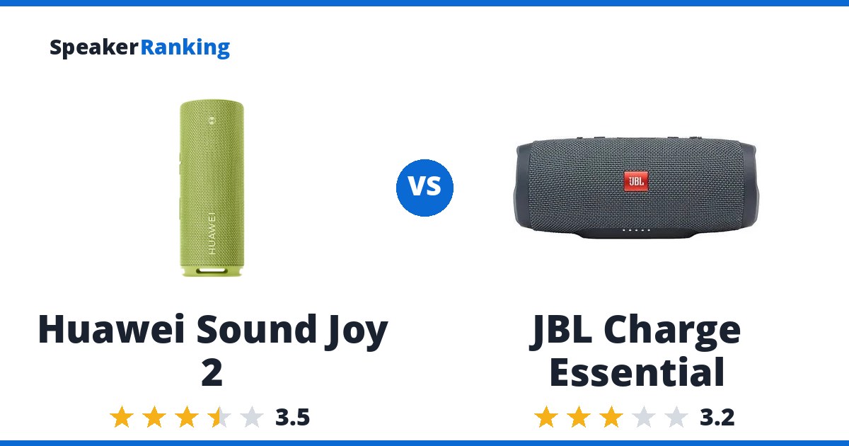 Huawei Sound Joy 2 vs JBL Charge Essential