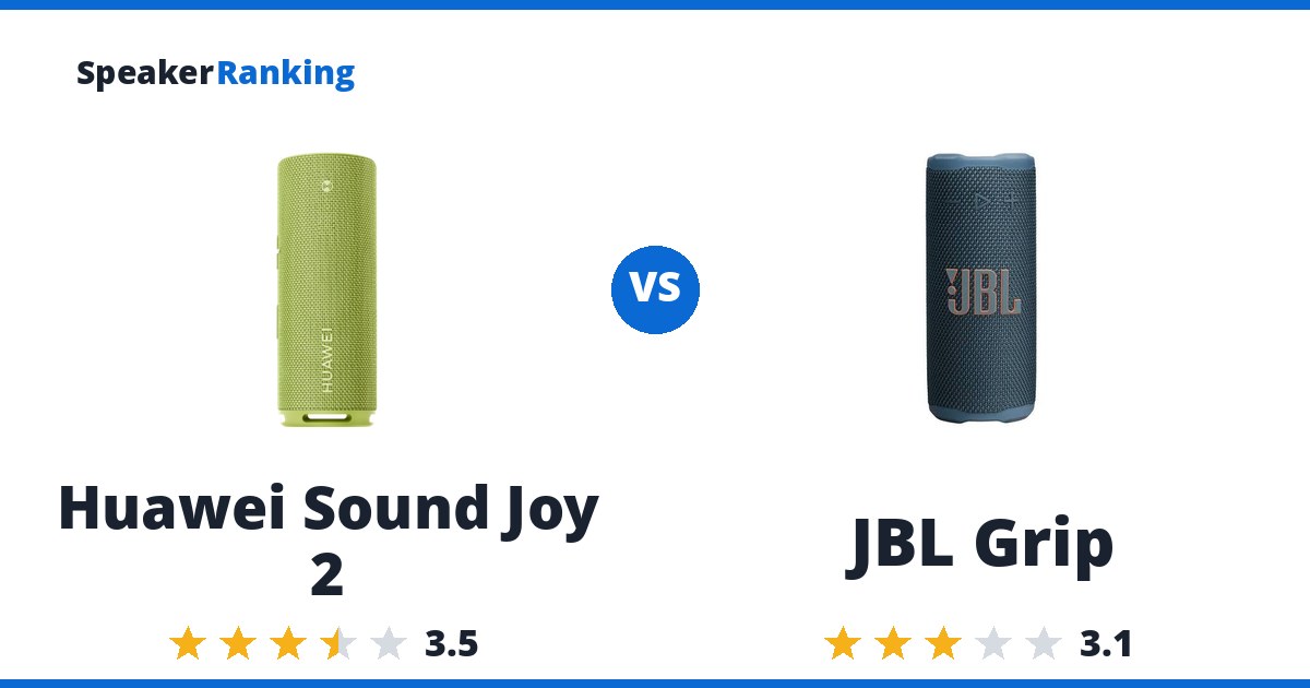 Huawei Sound Joy 2 vs JBL Grip