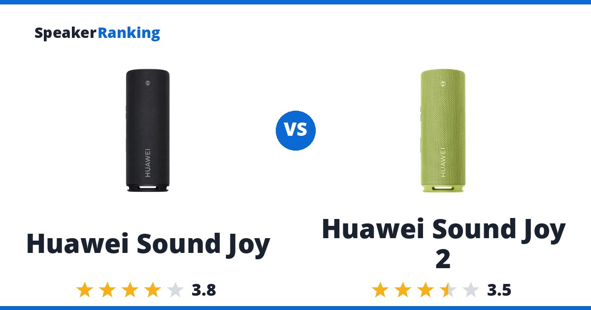 Huawei Sound Joy vs Huawei Sound Joy 2