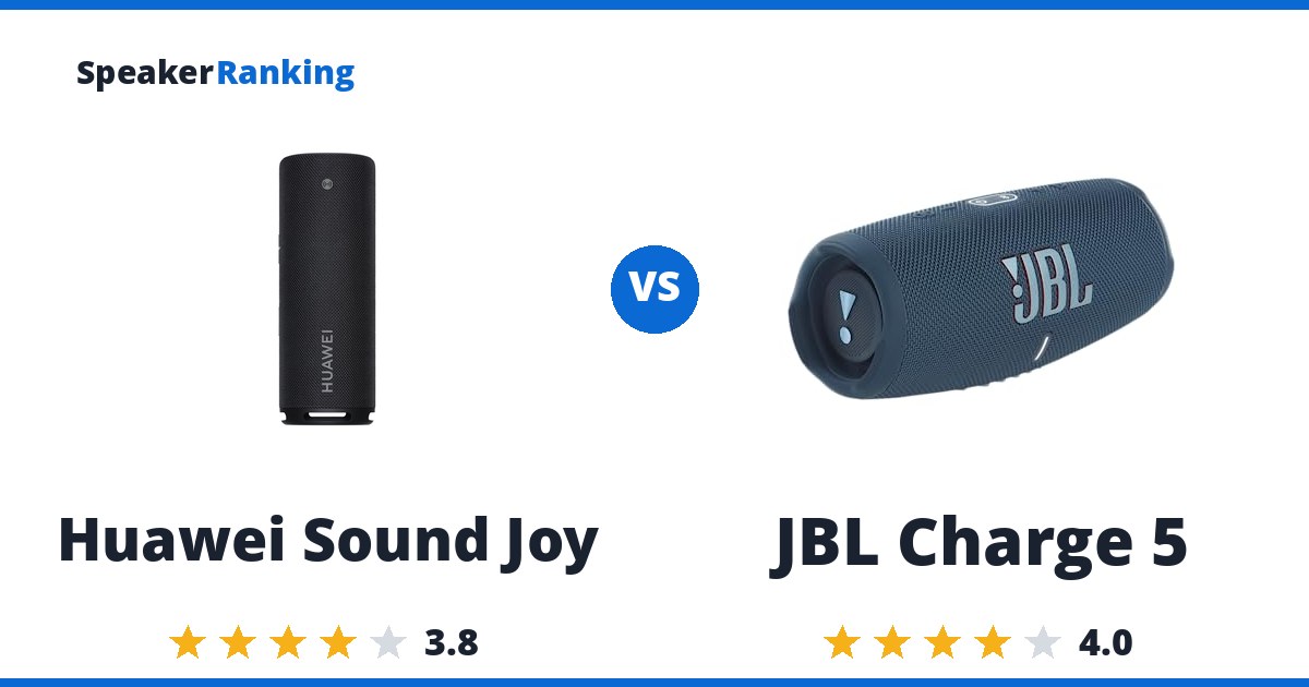 Huawei Sound Joy vs JBL Charge 5