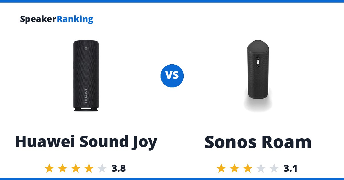 Huawei Sound Joy vs Sonos Roam