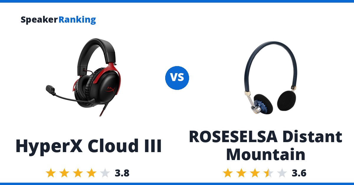 HyperX Cloud III vs ROSESELSA Distant Mountain