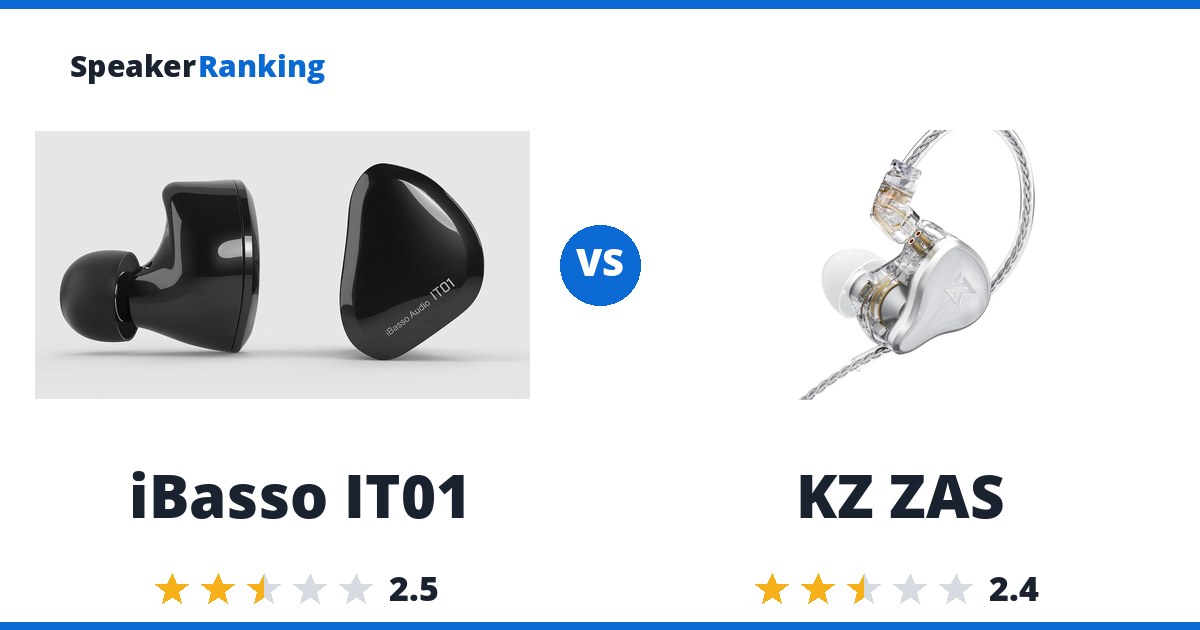 iBasso IT01 vs KZ ZAS