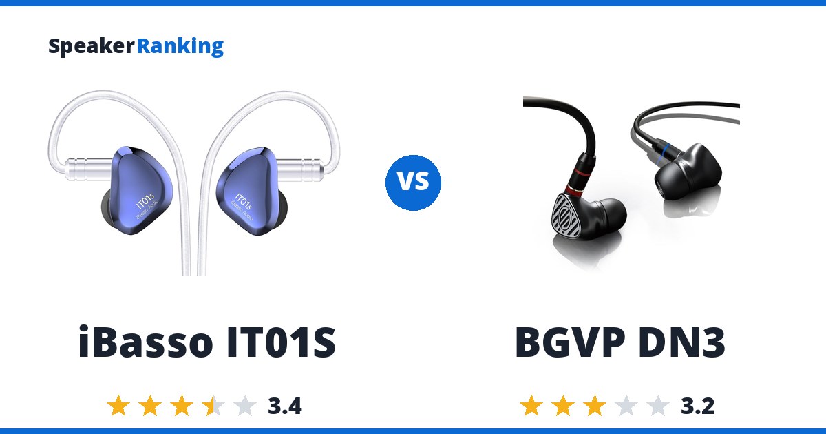 iBasso IT01S vs BGVP DN3