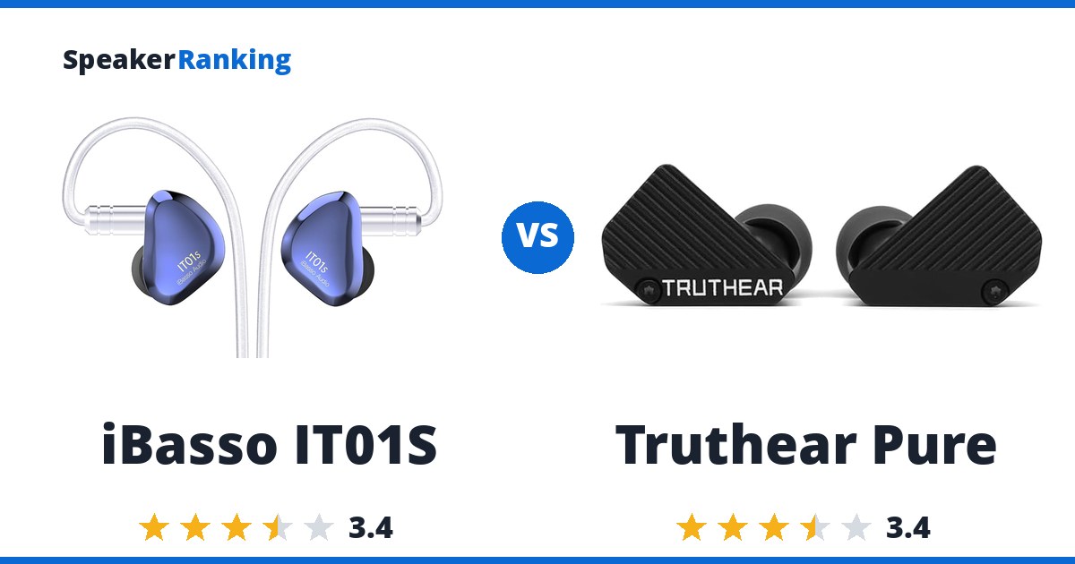 iBasso IT01S vs Truthear Pure