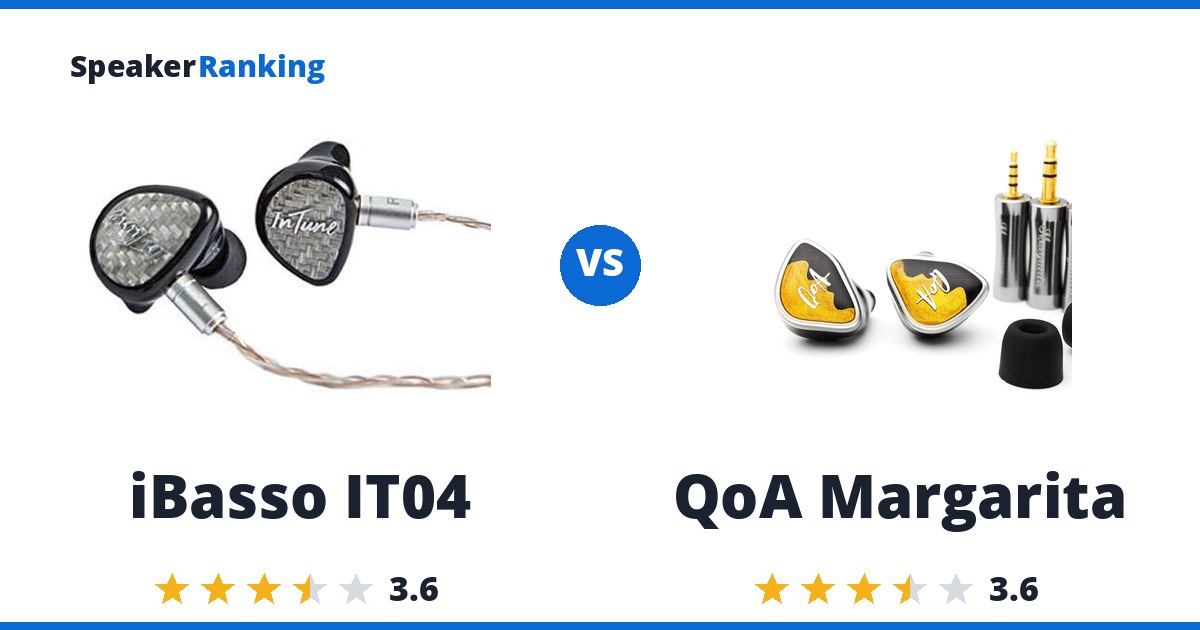 iBasso IT04 vs QoA Margarita