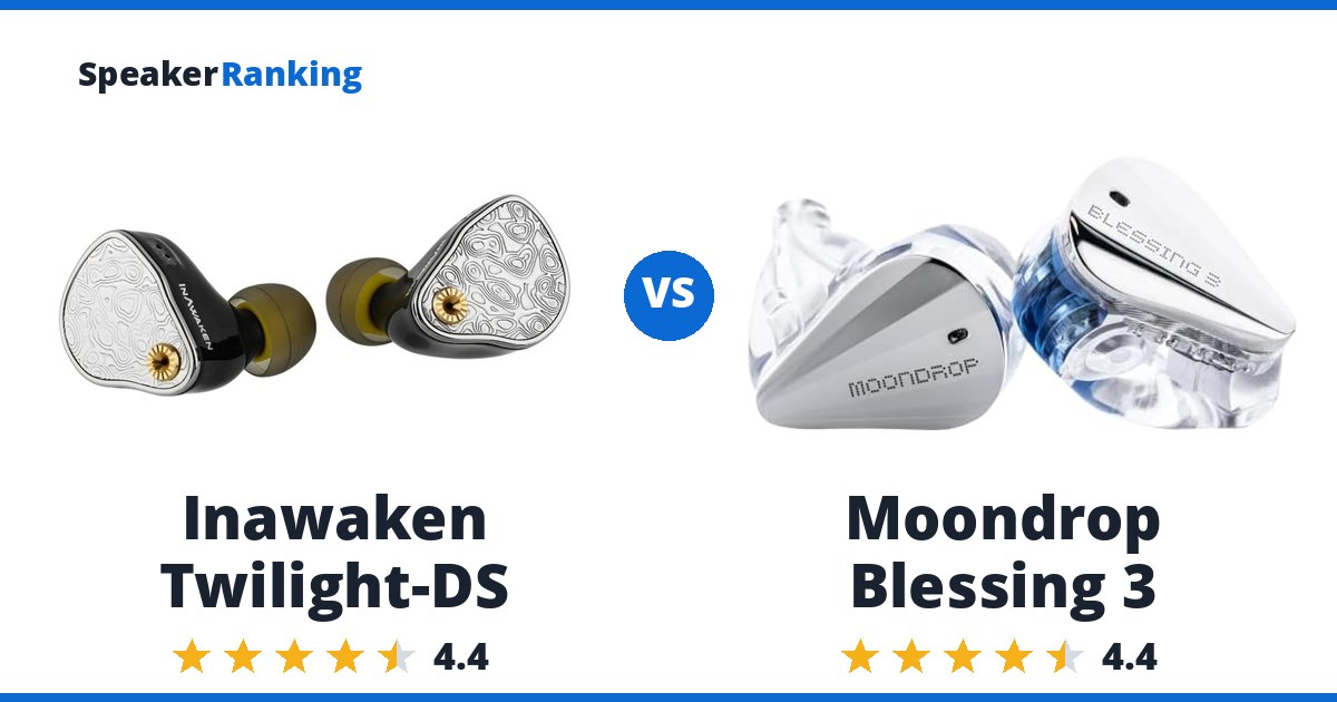 Inawaken Twilight-DS vs Moondrop Blessing 3