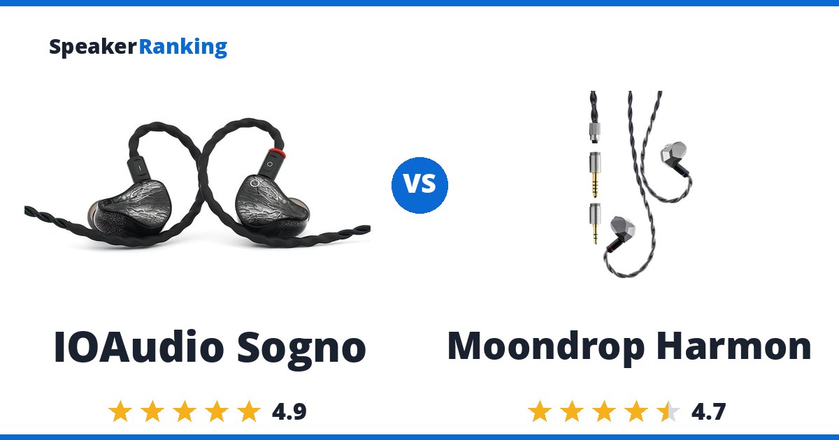 IOAudio Sogno vs Moondrop Harmon