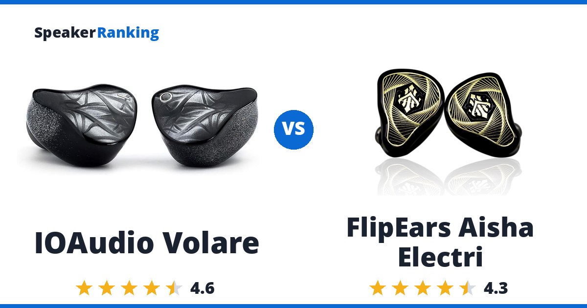 IOAudio Volare vs FlipEars Aisha Electri