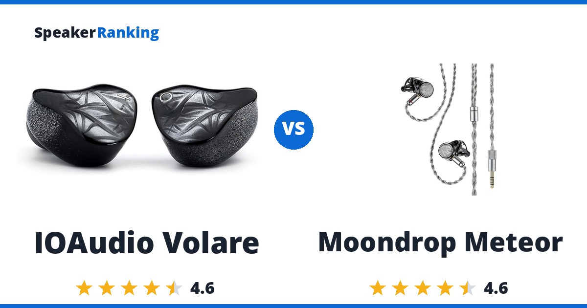 IOAudio Volare vs Moondrop Meteor