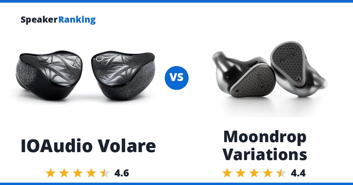 IOAudio Volare vs Moondrop Variations