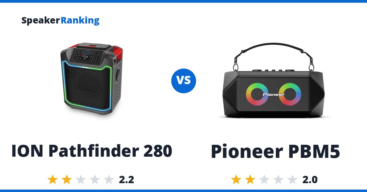 ION Pathfinder 280 vs Pioneer PBM5