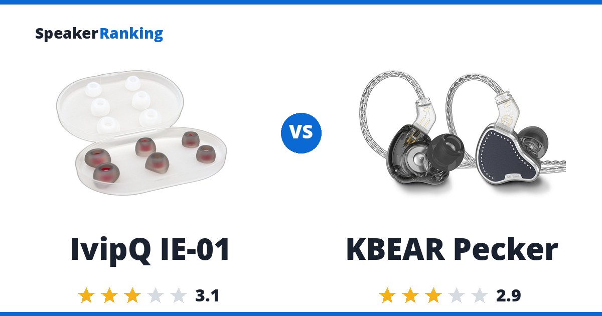 IvipQ IE-01 vs KBEAR Pecker