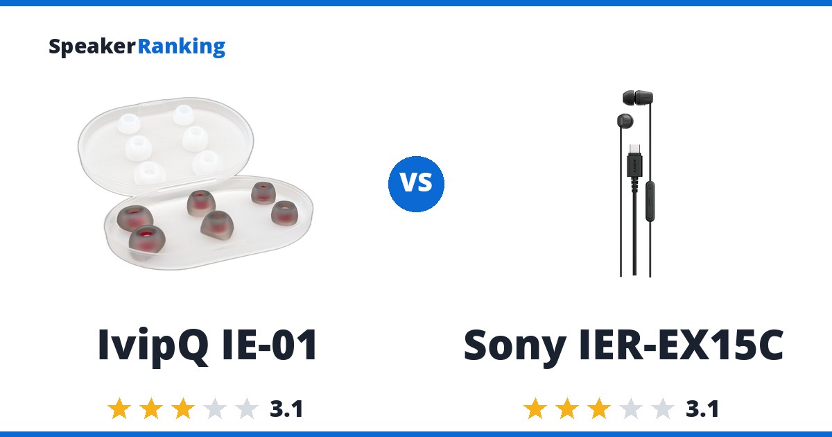 IvipQ IE-01 vs Sony IER-EX15C