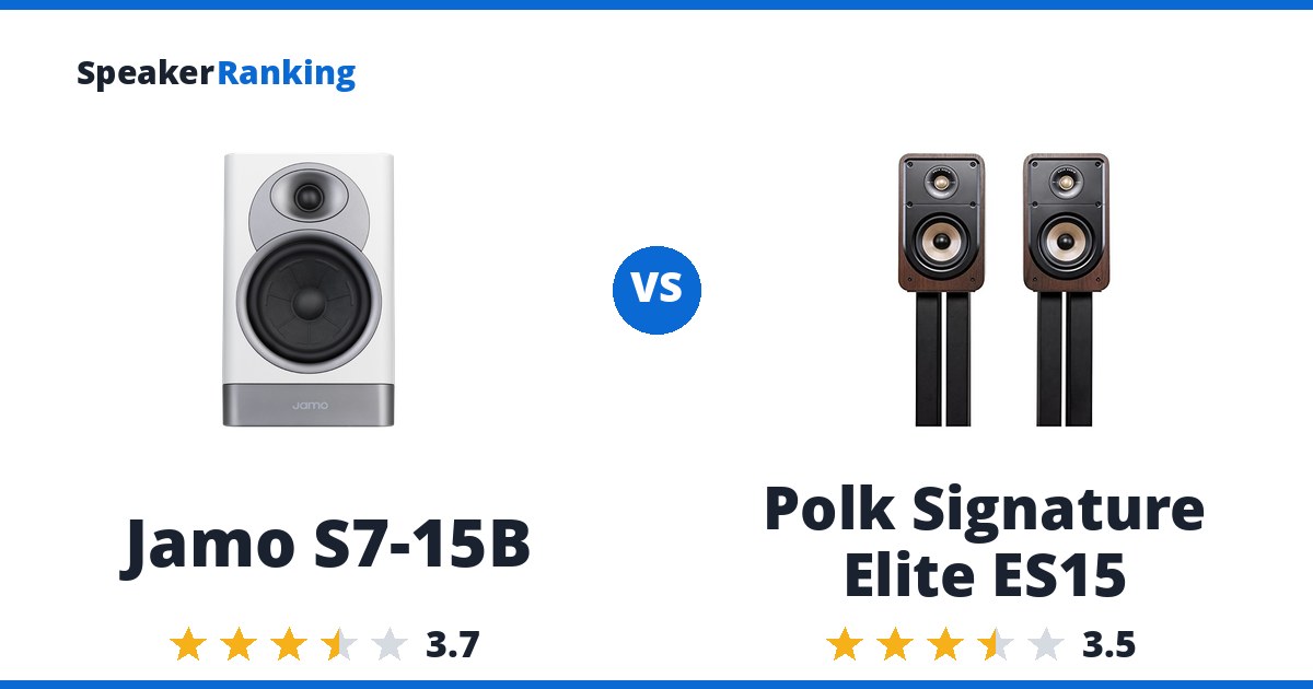 Jamo S7-15B vs Polk Signature Elite ES15