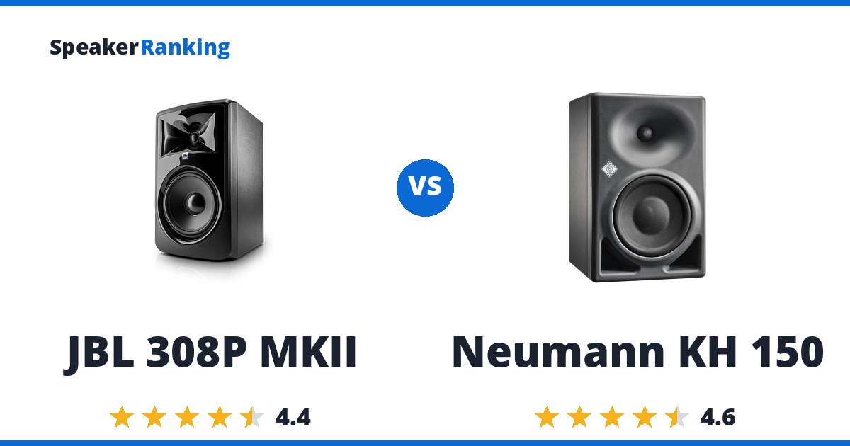 JBL 308P MKII vs Neumann KH 150