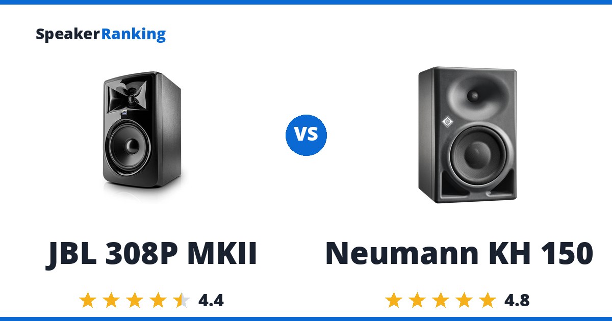 JBL 308P MKII vs Neumann KH 150