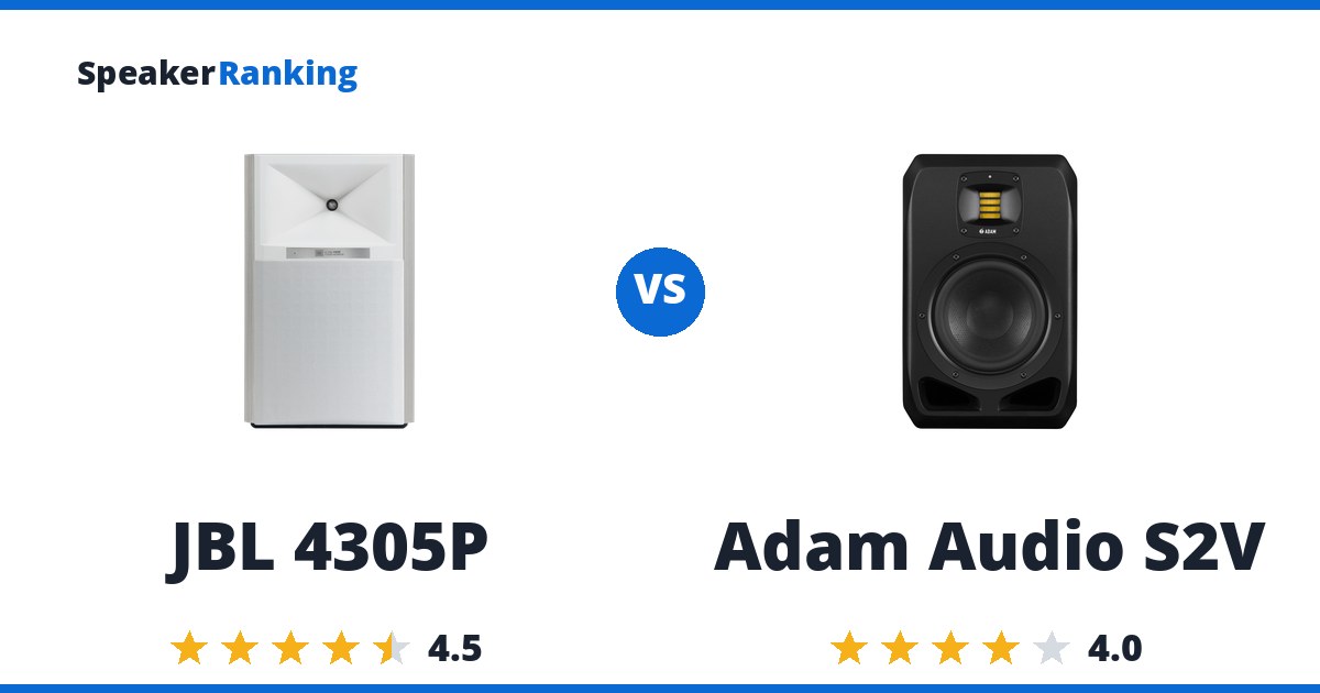 JBL 4305P vs Adam Audio S2V