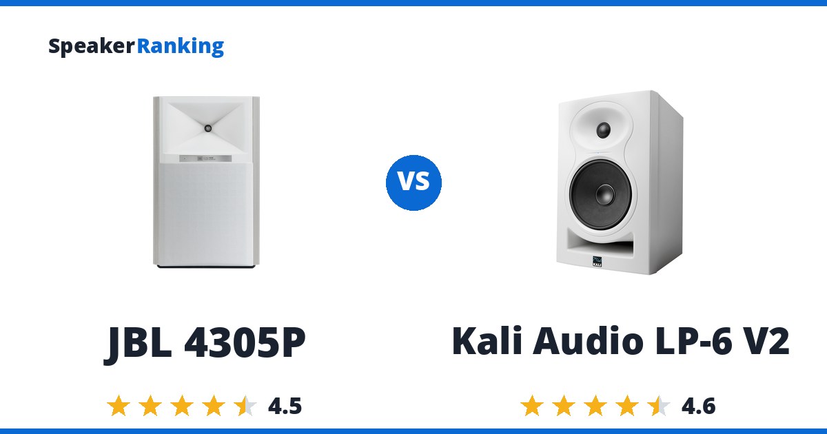JBL 4305P vs Kali Audio LP-6 V2