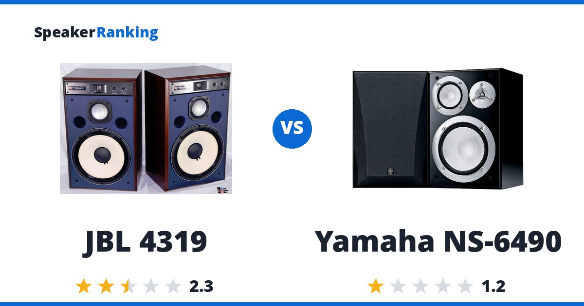JBL 4319 vs Yamaha NS-6490
