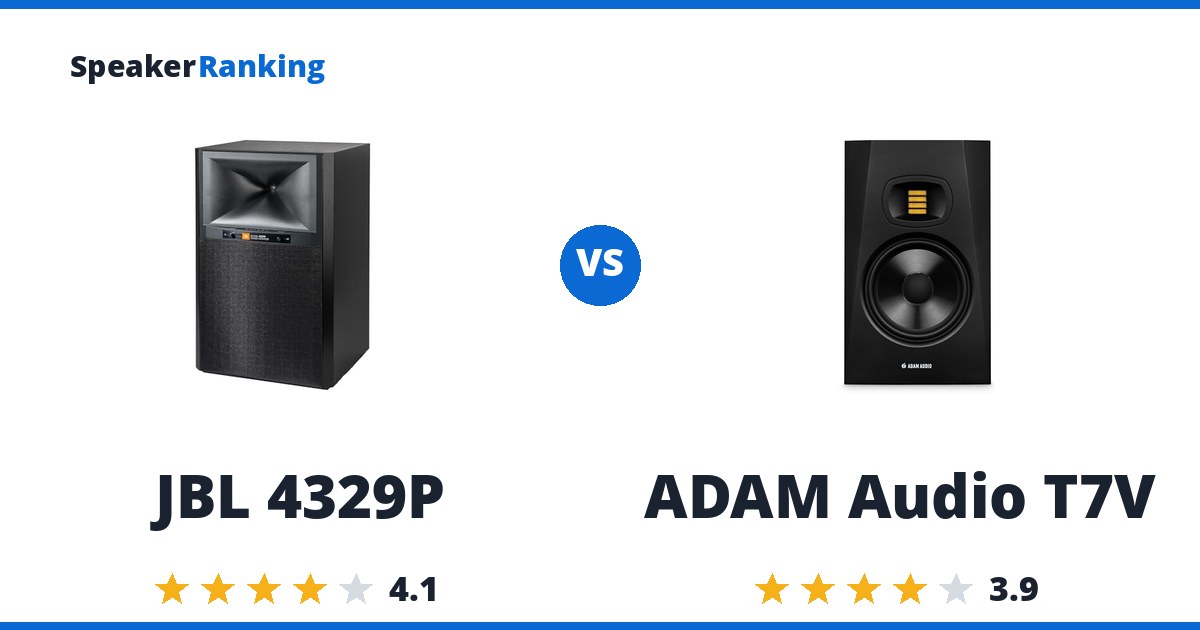 JBL 4329P vs Adam Audio T7V