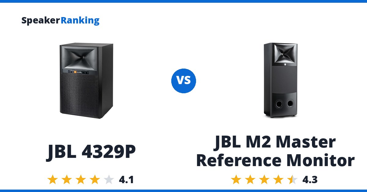 JBL 4329P vs JBL M2 Master Reference Monitor