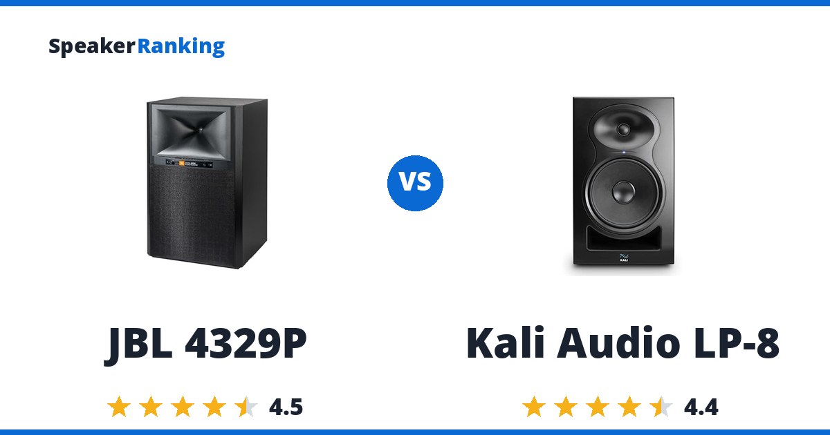 JBL 4329P vs Kali Audio LP-8