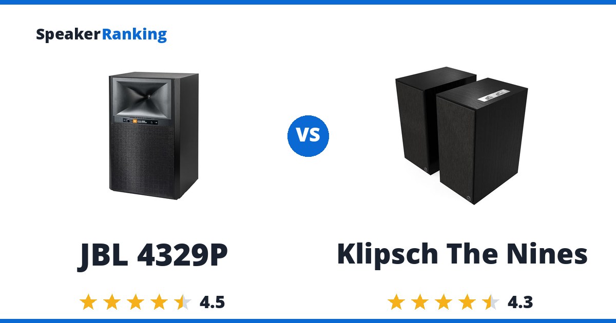 JBL 4329P vs Klipsch The Nines