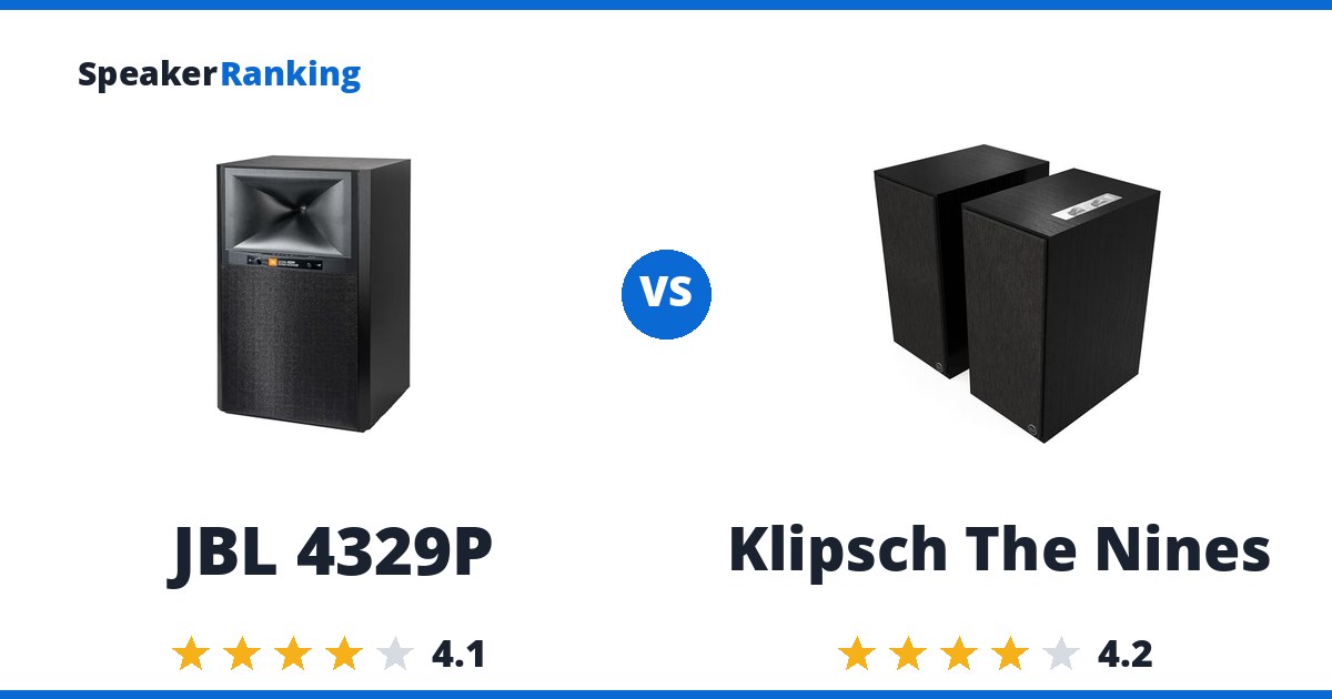 JBL 4329P vs Klipsch The Nines
