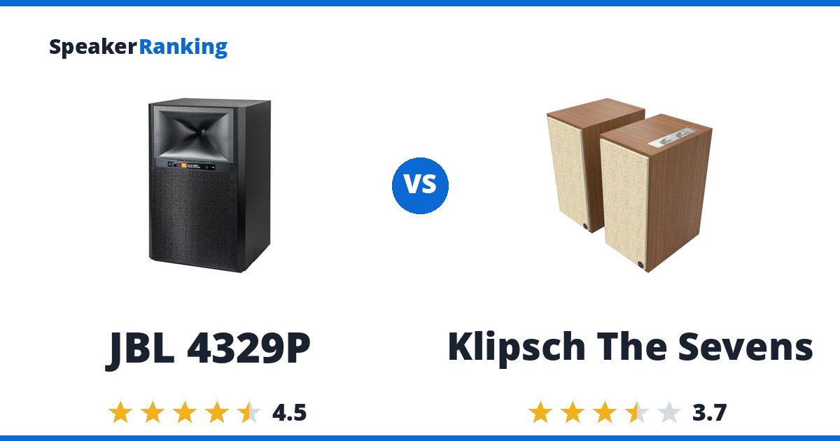 JBL 4329P vs Klipsch The Sevens
