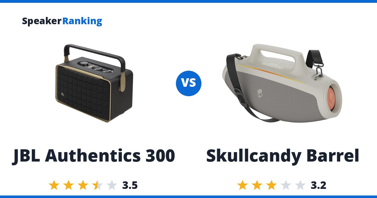 JBL Authentics 300 vs Skullcandy Barrel