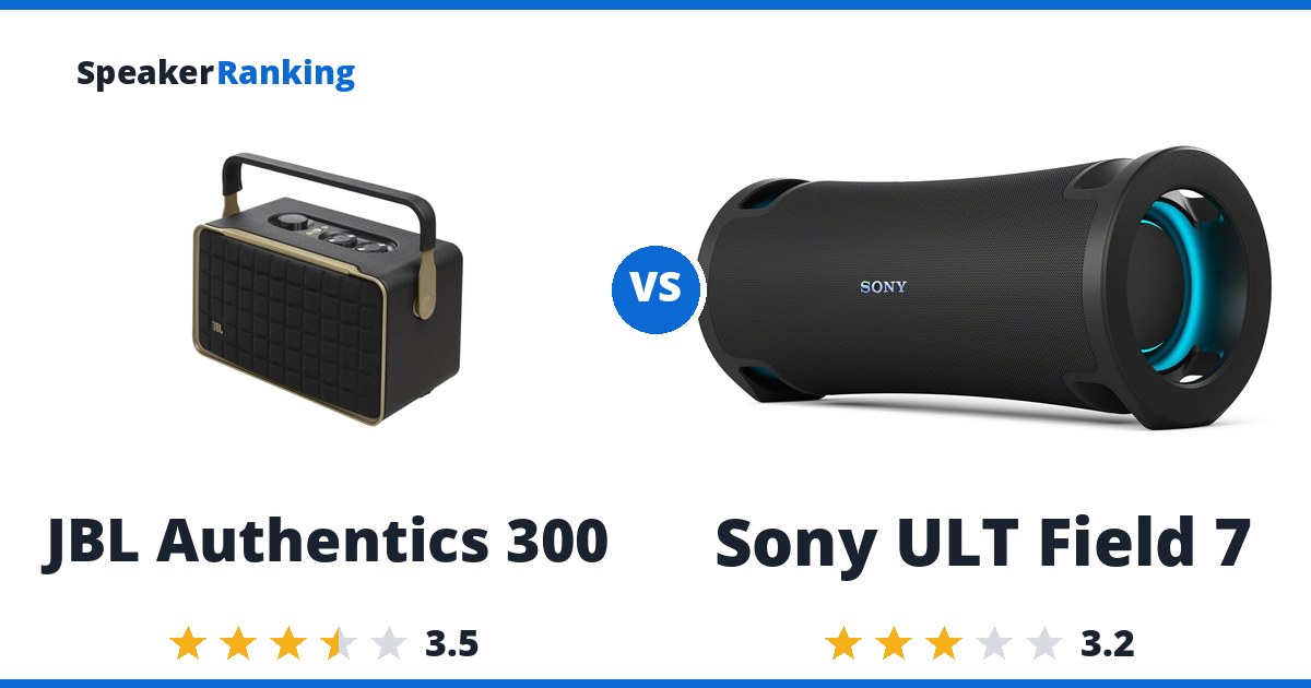 JBL Authentics 300 vs Sony ULT Field 7