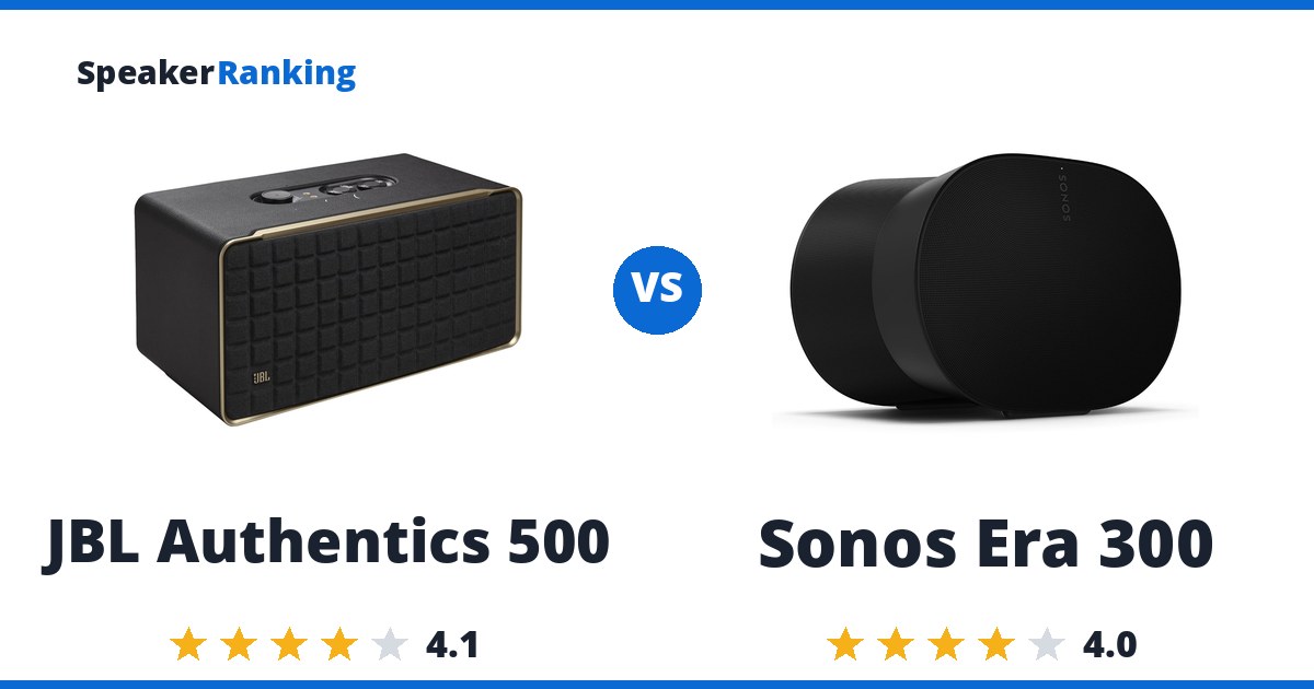 JBL Authentics 500 vs Sonos Era 300