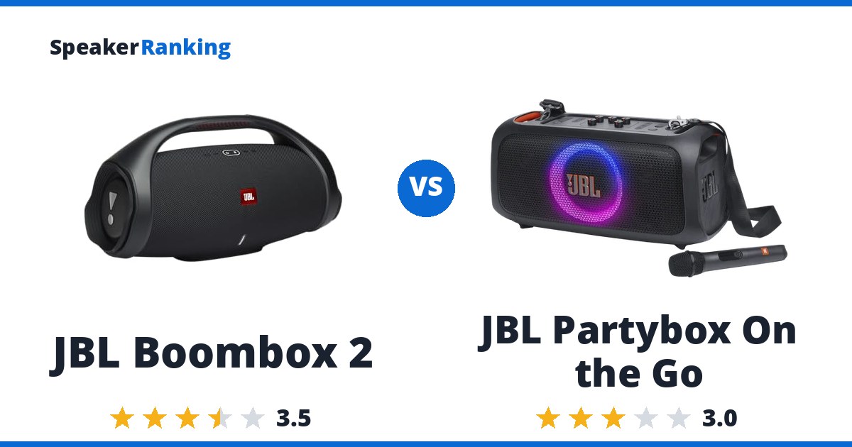 JBL Boombox 2 vs JBL Partybox On the Go