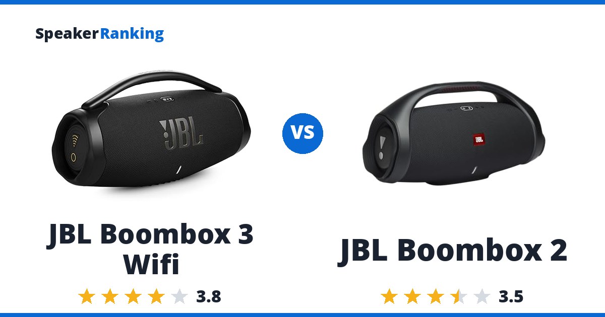 JBL Boombox 3 Wifi vs JBL Boombox 2